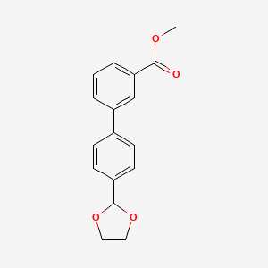 Methyl 4'-(1,3-dioxolan-2-yl)[1,1'-biphenyl]-3-carboxylate