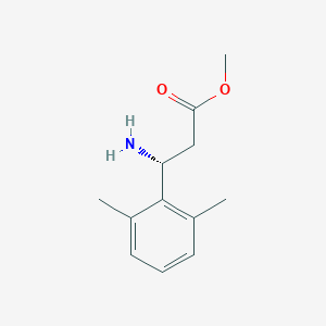 Methyl (R)-3-amino-3-(2,6-dimethylphenyl)propanoate