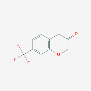 7-(Trifluoromethyl)chroman-3-one