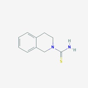molecular formula C10H12N2S B1284930 3,4-二氢异喹啉-2(1H)-羰基硫脲 CAS No. 31964-52-0