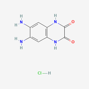 6,7-Diamino-1,4-dihydroquinoxaline-2,3-dione hydrochloride