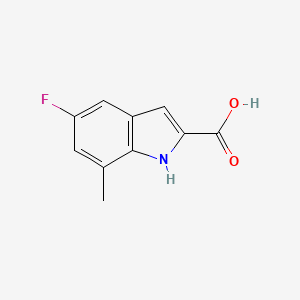 5-fluoro-7-methyl-1H-indole-2-carboxylic acid