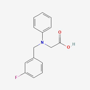 N-Benzyl-3-fluoro-DL-phenylglycine