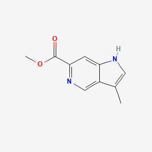 Methyl 3-methyl-1H-pyrrolo[3,2-c]pyridine-6-carboxylate