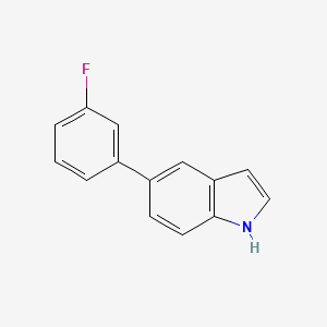 5-(3-Fluorophenyl)-1H-indole