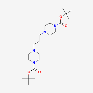 Di-tert-butyl 4,4'-(propane-1,3-diyl)bis(piperazine-1-carboxylate)