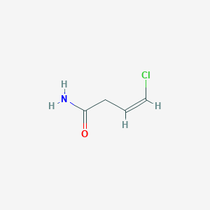 (Z)-4-chlorobut-3-enamide