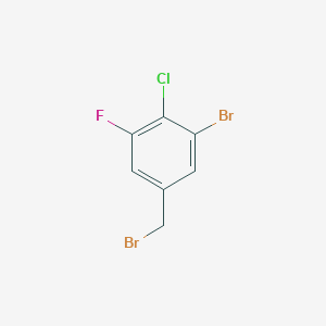 3-Bromo-4-chloro-5-fluorobenzyl bromide