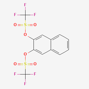 2,3-Bis(trifluoromethylsulfonyloxy)naphthalene