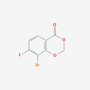 8-Bromo-7-fluoro-4H-benzo[d][1,3]dioxin-4-one