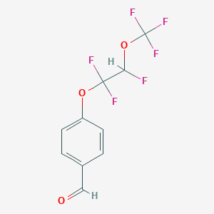 4-[1,1,2-Trifluoro-2-(trifluoromethoxy)ethoxy]benzaldehyde