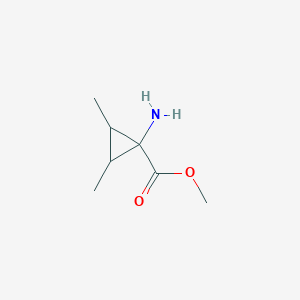 Methyl 1-amino-2,3-dimethylcyclopropane-1-carboxylate