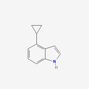 4-Cyclopropyl-1H-indole