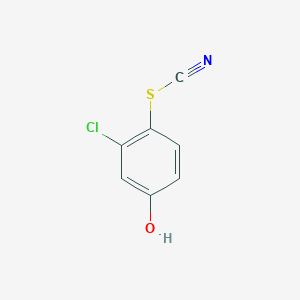 3-Chloro-4-thiocyanatophenol