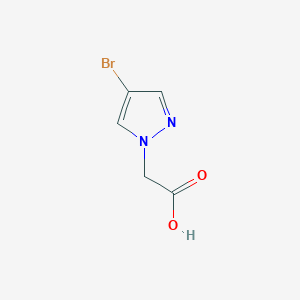 molecular formula C5H5BrN2O2 B1284998 (4-bromo-1H-pyrazol-1-yl)acetic acid CAS No. 82231-53-6