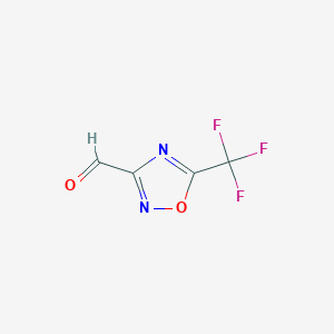 5-(Trifluoromethyl)-1,2,4-oxadiazole-3-carbaldehyde