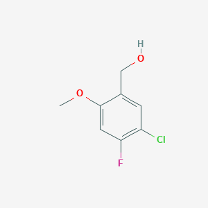 (5-Chloro-4-fluoro-2-methoxyphenyl)methanol