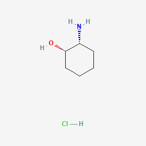 molecular formula C6H14ClNO B1285019 (1R,2S)-2-aminocyclohexanol hydrochloride CAS No. 6936-47-6