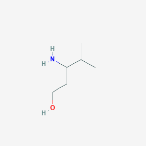 molecular formula C6H15NO B1285022 3-Amino-4-methyl-1-pentanol CAS No. 4379-15-1