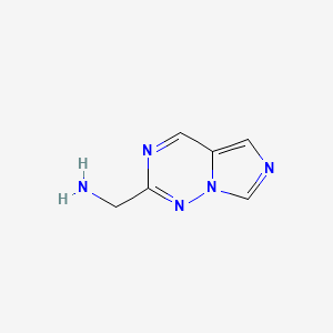 Imidazo[5,1-f][1,2,4]triazine-2-methanamine