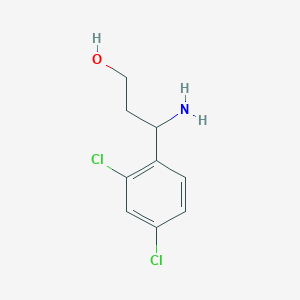 3-Amino-3-(2,4-dichloro-phenyl)-propan-1-ol