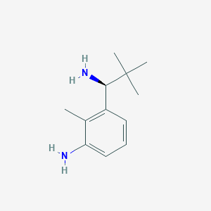 (S)-3-(1-amino-2,2-dimethylpropyl)-2-methylaniline