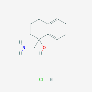 1-Aminomethyl-1,2,3,4-tetrahydro-naphthalen-1-ol hydrochloride