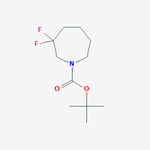 molecular formula C11H19F2NO2 B12850332 Tert-butyl 3,3-difluoroazepane-1-carboxylate CAS No. 1228231-34-2