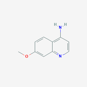 molecular formula C10H10N2O B1285061 7-Methoxyquinolin-4-amine CAS No. 103040-78-4