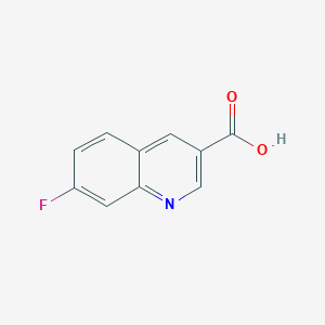 molecular formula C10H6FNO2 B1285065 7-Fluoroquinoline-3-carboxylic acid CAS No. 734524-15-3