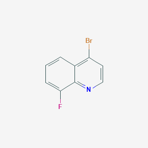 molecular formula C9H5BrFN B1285068 4-Bromo-8-fluoroquinoline CAS No. 927800-38-2