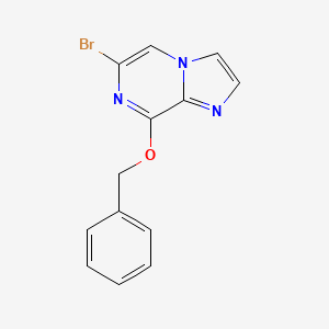 8-(Benzyloxy)-6-bromoimidazo[1,2-a]pyrazine