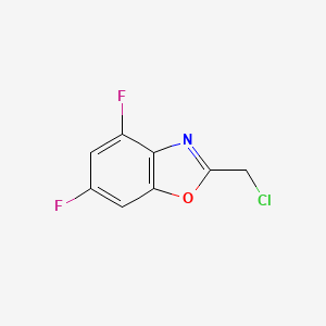 2-(Chloromethyl)-4,6-difluorobenzoxazole