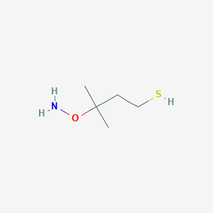 3-(Aminooxy)-3-methylbutane-1-thiol