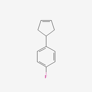 1-(Cyclopent-3-en-1-yl)-4-fluorobenzene