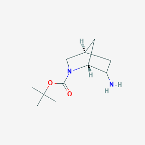 tert-Butyl (1R,4R)-6-amino-2-azabicyclo[2.2.1]heptane-2-carboxylate