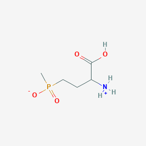 molecular formula C5H12NO4P B012851 草铵膦 CAS No. 51276-47-2