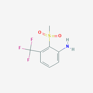 2-(Methylsulphonyl)-3-(trifluoromethyl)aniline