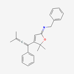 (Z)-N-Benzyl-5,5-dimethyl-4-(3-methyl-1-phenylbuta-1,2-dien-1-yl)furan-2(5H)-imine