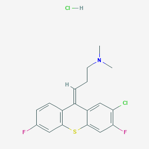 3-(2-Chloro-3,6-Difluoro-9H-Thioxanthen-9-Ylidene)-N,N-Dimethyl-1-Propanamine Hydrochloride