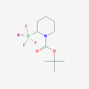 Potassium 1-Boc-piperidin-2-yltrifluoroborate