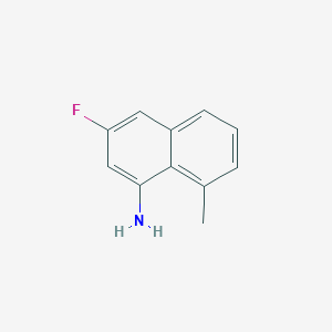 3-Fluoro-8-methylnaphthalen-1-amine