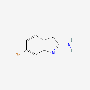 6-Bromo-3H-indol-2-amine