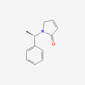 N-((S)-alpha-Methylbenzyl)-3-pyrrolin-2-one