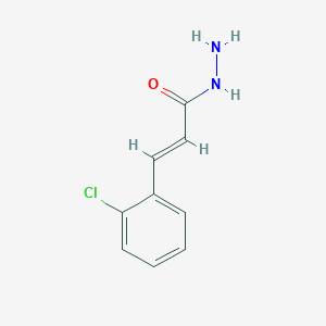 (E)-3-(2-chlorophenyl)prop-2-enehydrazide