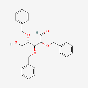 (2R,3S,4S)-2,3,4-Tris(benzyloxy)-5-hydroxypentanal