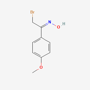 2-Bromo-1-(4-methoxyphenyl)ethanone oxime