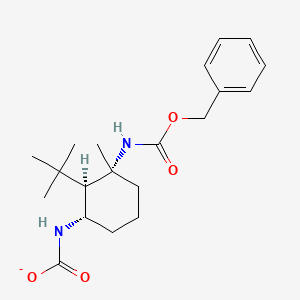 Cis-benzyl tert-butyl ((1R,3S)-1-methylcyclohexane-1,3-diyl)dicarbamate