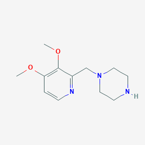 1-(3,4-Dimethoxy-pyridin-2-ylmethyl)-piperazine