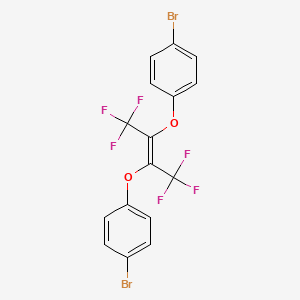 1,1,1,4,4,4-Hexafluoro-2,3-bis(4-bromophenoxy)-2-butene